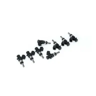 Deatschwerks Bosch EV14 Universal 40mm Compact Matched Set of 8 Injectors 750cc (Extended Nozzle) - 16MX-00-0750-8 Exclusive Offer