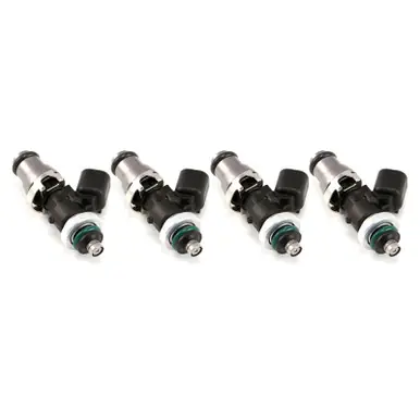 Luxury Injector Dynamics 2600-XDS Injectors - 48mm Length - 14mm Top - 14mm Lower O-Ring R35 (Set of 4) - 2600.48.14.R35.4