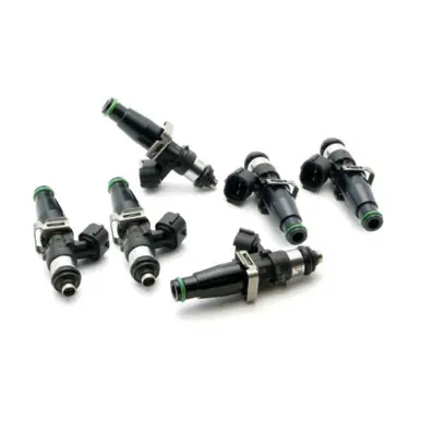 Deal DeatschWerks Set of 6 High Impedance 2400cc Injectors for Toyota Supra TT 93-98 Top Feed Conversion - 16S-07-2400-6