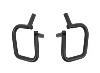 Free Shipping Fishbone Offroad 07-18 Jeep Wrangler JK 4 Door Grab Handles Front/Rear Steel - Blk Txtrd Powdercoat - FB25034