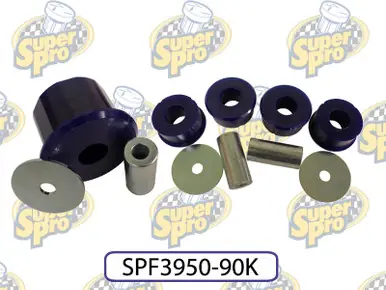 SuperPro 2011 BMW 128i Base Rear Differential Mount Bushing Set (Motorsport) - SPF3950-90K Free Shipping