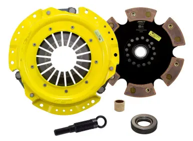 Limited Offer ACT 1991 Nissan 240SX HD/Race Rigid 6 Pad Clutch Kit - NX4-HDR6
