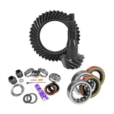 Yukon 9.75in Ford 3.55 Rear Ring & Pinion Install Kit 2.53in OD Axle Bearings and Seal - YGK2088 Don’t Miss Out