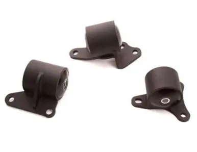 Innovative 92-96 Prelude F-Series/H-Series Black Steel Mounts 75A Bushings (Auto Chassis/Trans) - 29651-75A Modern