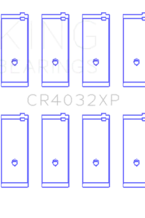 Cheap King Engine Bearings Toyota 4Age/4Agze/16V 1.6L (Size +0.50mm) Connecting Rod Bearing Set - CR4032XP0.5