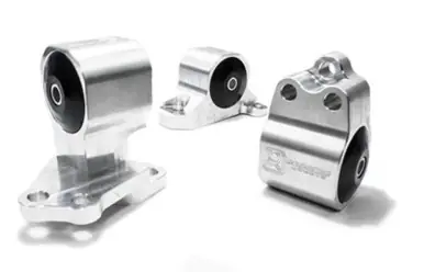 Innovative 92-95 Civic B/D Series Black Aluminum Mounts 60A Bushings (Auto to Manual Hydro 3 Bolt) - B40152-60A-BA Deal