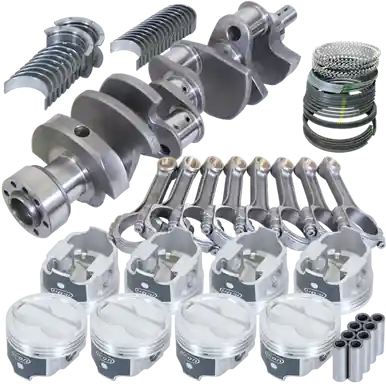 Weekend Sale Eagle Chevy LT1350 1Pc 3.750in Crank 5.700in I-Beam Rods -18cc 4.030in Pistons Rotating Assembly - 13304L030