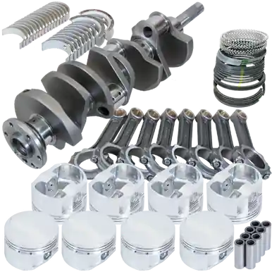 One Day Deal Eagle Ford FE 4.125in Crank 6.700in I-Beam Rods -7cc Flat Top 4.175in Pistons Rotating Assembly - 158124175