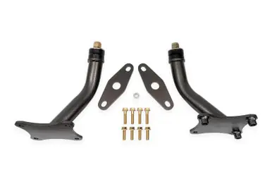 BMR 16-24 Chevrolet Camaro (6th Gen) Motor Mount Kit w/ Solid Bushings - Black Hammertone - MM362H Buy Direct