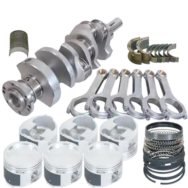 Top Pick Eagle Buick 3.8L V6 3.400in Ext Balance Crank 5.967in H-Beam 3.810in Pistons Rotating Assembly - 452003810