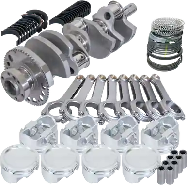 Crafted Eagle Chevy LS3 4.000in Crank 58 Tth Reluctor 6.125in H-Beam -29cc 4.070in Pistons Rotating Assembly - 137924070