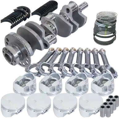 Price Cut Eagle Chevy LS1 4.000in Crank 58 Tth Reluctor 6.125in I-Beam Rods 3.898in Pistons Rotating Assembly - 637603898