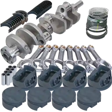 Trending Eagle Ford 289/302 3.400in Crank 5.400in I-Beam Rods 7cc Dome 4.030in Pistons Rotating Assembly - 64013030