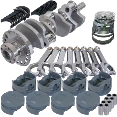 Eagle Chevy LS2 4.000in Crank 58 Tth Reluctor 6.125in H-Beam -14cc 4.030in Pistons Rotating Assembly - 129244030 No Minimum Order