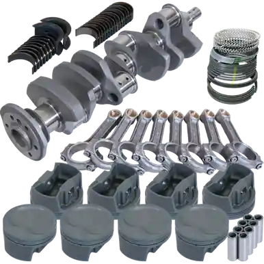 No Minimum Order Eagle Chevy 350 3.750in Crank 5.700in I-Beam Rods -16cc 4.060in Pistons Rotating Assembly - 62007060