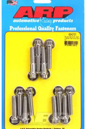 ARP Buick SS 215 12pt intake manifold bolt kit - 424-2101 Special Discount