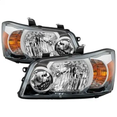 Xtune Toyota Highlander 04-06 (Non Hybrid Models) OEM Style Headlights Chrome HD-JH-THIGH04-AM-C - 9039157 Low Price