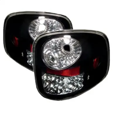 Spyder Ford F150 Flareside 97-03 LED Tail Lights Black ALT-YD-FF15097FS-LED-BK - 5003409 Secure Checkout