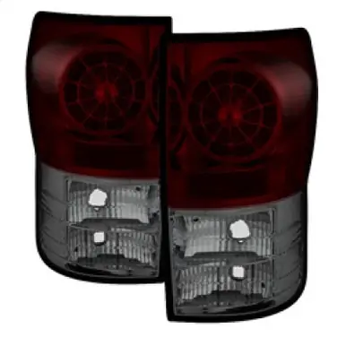 Spyder Toyota Tundra 07-13 LED Tail lights Red Smoke ALT-YD-TTU07-LED-RS - 5029614 Free Delivery
