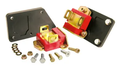 Prothane Chevy LS1 Motor Mount Adapter Kit - Red - 7-519 Big Sale