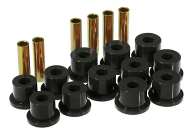 Free Returns Prothane 73-87 GM Rear Spring & Shackle Bushings (w/ 1.75in Bushings) - Black - 7-1008-BL