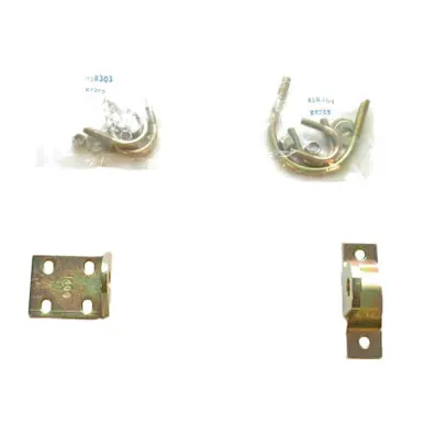 Exclusive Rancho 59-66 Jeep CJ3 Front Steering Stabilizer Bracket Kit - RS5508