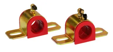 Prothane Universal 90 Deg Greasable Sway Bar Bushings - 30MM - Type B Bracket - Red - 19-1218 Bulk Order