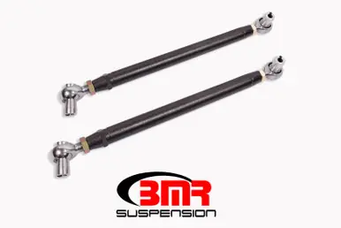 Best Price BMR 82-02 3rd/4th Gen F-Body Camaro Double Adj. DOM Lower Control Arms Rod Ends - Black Hammertone - LCA344H