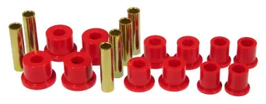 Warranty Included Prothane 89-95 Ford Ranger Spring & Shackle Bushings - Red - 6-1018