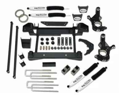 Crafted Tuff Country 01-06 Chevy Silverado 3500 4x4 6in Lift Kit (w/1pc Sub Frame SX8000 Shocks) - 16990KN