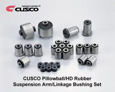 Cusco 92-99 Subaru GC8 WRX/01-07 GDB STi Pillowball Rear Trailing Arm Bushing Kit - 660 464 EV Viral