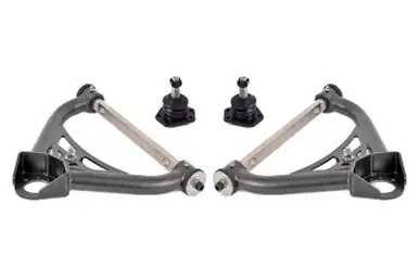 Luxury BMR 70-81 Chevrolet Camaro A-Arms Upper Non-Adjustable Delrin Std Ball Joint - Black Hammertone - AAU321H
