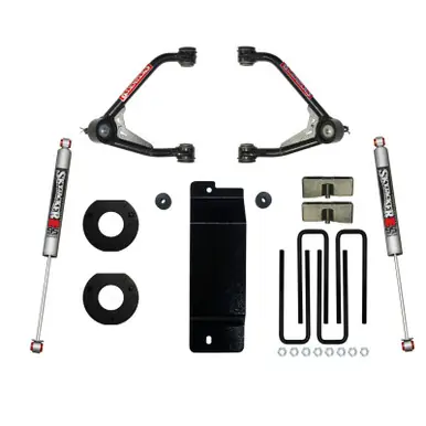 Genuine Skyjacker 2014-2016 GM 1500 4WD (w/Cast UCA) 3.5-4in UCA Lift Kit w/Rear Monotube M9500 Shocks - C14350PM