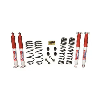 Skyjacker Jeep TJ/LJ 2.5in Dual Rate Long Travel Front & Rear Kit w/ Nitro 8000 Shocks - TJ25BPNLT Final Sale