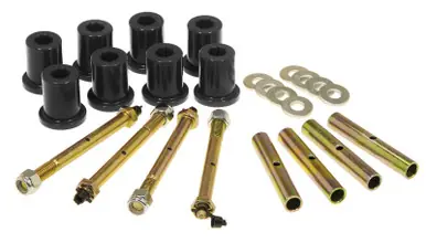 New Release Prothane 76-86 Jeep CJ5/7/8 Rear Shackle Bushings - Black - 1-815-BL