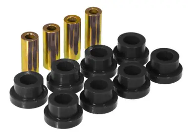 Budget Prothane 88-95 Honda Civic/CRX Rear Lower Control Arm Bushings - Black - 8-302-BL