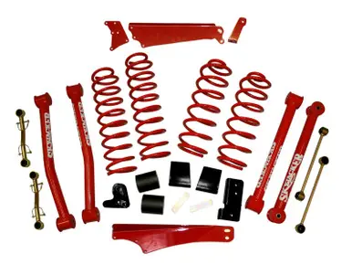 Skyjacker 4" KIT 07-09 JEEP JK / RED - JK401KCR Top Rated