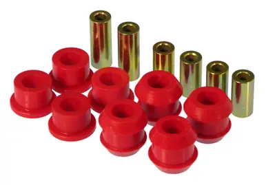 Worldwide Shipping Prothane 90-93 Acura Integra Front Upper/Lower Control Arm Bushings - Red - 8-206
