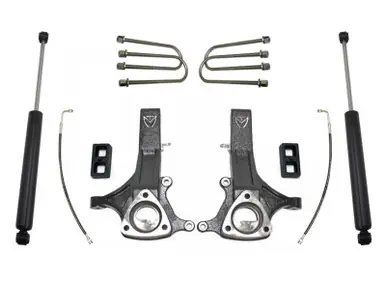 MaxTrac 02-08 Dodge RAM 1500 2WD 4.5in/2in MaxPro Spindle Lift Kit w/MaxTrac Shocks - K882145 Trending