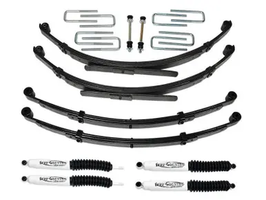 Tuff Country 79-85 Toyota Truck 4x4 3.5in Lift Kit with Rear Leaf Springs (SX8000 Shocks) - 53701KN Exclusive