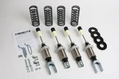 Progress Tech 89-91 Honda Civic/Si/CRX Coil-Over 2 System (FR 450lb / RR 550lb) Factory Top Hat Only - 77.1002.4555 Cheap