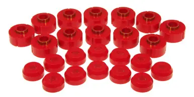 Prothane 63-91 Jeep Wagoneer Body Mount - Red - 1-106 Express Delivery