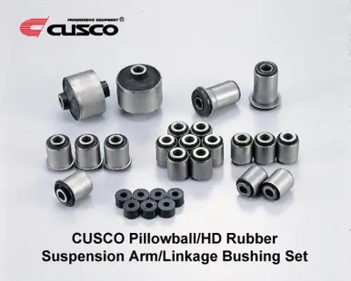 Cusco 89-94 Nissan Skyline / GT-R Rear Axle Pillowball Bushing Kit - 220 464 DV Weekend Sale