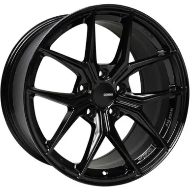 Free Delivery Enkei TSR-X 20x9.5 40mm Offset 5x114.3 BP Gloss Black Wheel - 529-295-6540BK