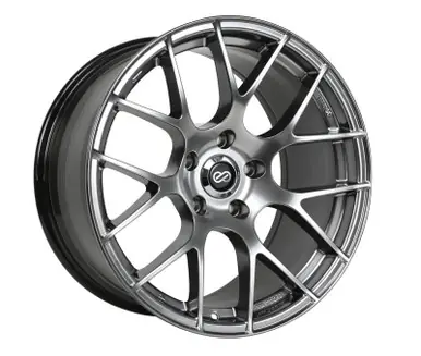 Price Cut Enkei Raijin 18x8.5 35mm Offset 5x114.3 Bolt Pattern 72.6 Bore Diameter Hyper Silver Wheel - 467-885-6535HS