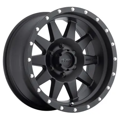 Factory Price Method MR301 The Standard 20x9 +18mm Offset 6x5.5 108mm CB Matte Black Wheel - MR30129060518
