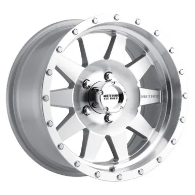 Method MR301 The Standard 16x8 0mm Offset 5x4.5 83mm CB Machined/Clear Coat Wheel - MR30168012300 Price Drop