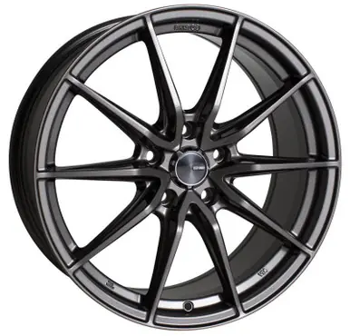 Same Day Shipping Enkei DRACO 18x8.0 5x108 40mm Offset 72.6mm Bore Anthracite Wheel - 509-880-3140AP