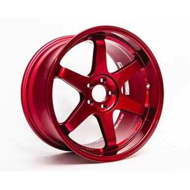 Volk Racing TE37SL 18x10 +40 5x114.3 - Hyper Red (WRX/STI Fitment) Affordable