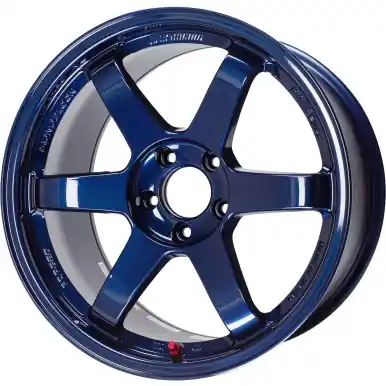 VOLK  TE37SL BLUE  19X10.5 +12MM / BP 5x114.3 (5x4.5) Seasonal Sale